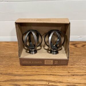 Allen + Roth metal Finials‎ New in box